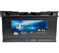 Аккумулятор VOLROCK 6СТ-90L (П.П.) 720А, 278x175x190, конус 4605961004690