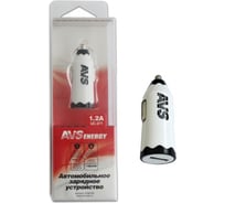 USB автомобильное зарядное устройство AVS 1 порт UC-311 1,2 А, A78019S