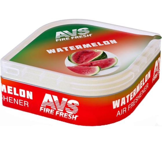 Ароматизатор AVS LGC-029 Fresh Box аром. Арбуз watermelon гелевый A07266S 1