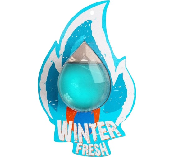 Ароматизатор AVS WDM-008 Fire AQUA аром. Winter Fresh Зимняя A78689S 1