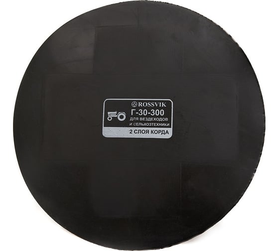 Грибок Rossvik с винтообразной ножкой, без адгезива, с кордом Г, 30/300 G.30.300K.1.