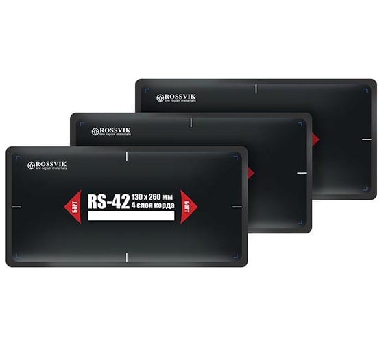 Пластыри ROSSVIK RS-42 термо 130х260, 10 шт. НФ-00000655