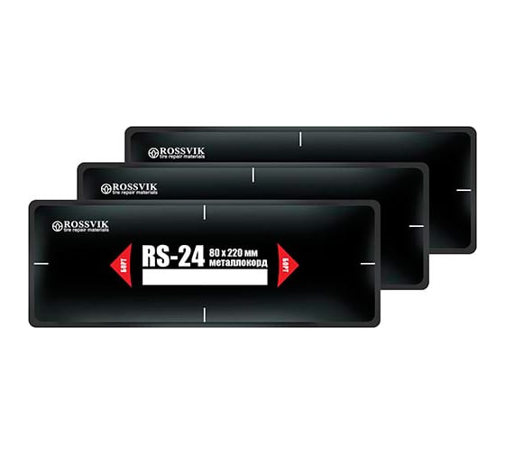 Пластыри ROSSVIK RS-24 термо 80х220, 10 шт. НФ-00000746