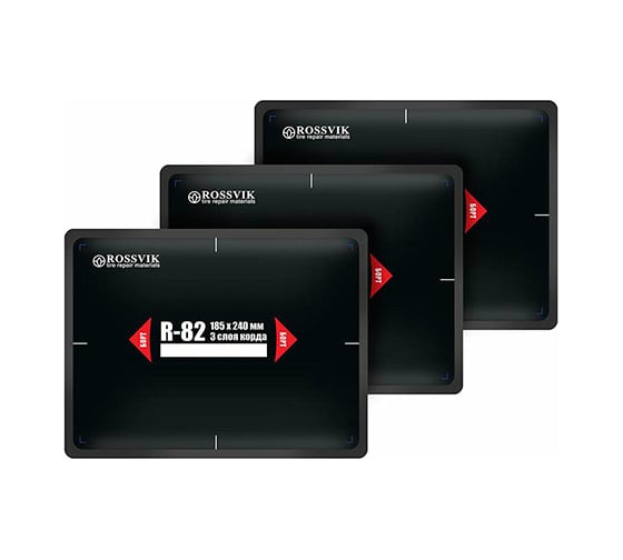 Пластыри ROSSVIK R-82 термо 185х240/3 сл., 10 шт. НФ-00000388 1