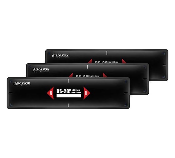 Пластыри ROSSVIK RS-28 термо 85х330, 10 шт. RS.28.T.10. 1