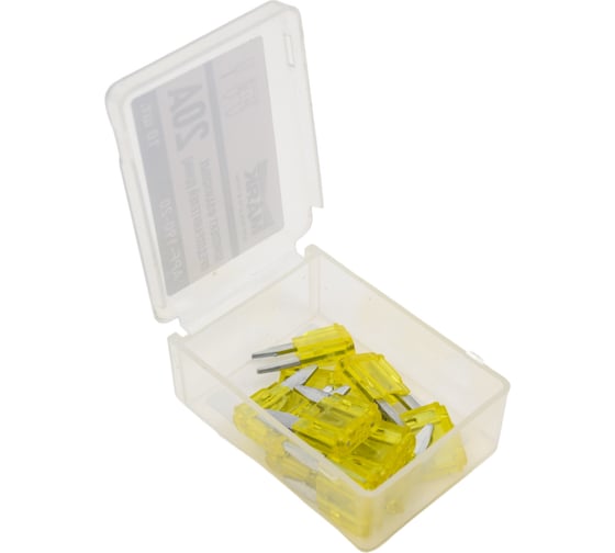 Предохранители мини флажковые МАЯК цинк 20А (10шт., box) APF-190-20
