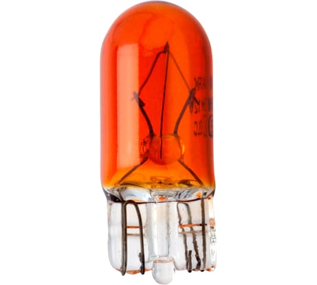 Автомобильная лампа МАЯК WY5W 12V 5W W2.1x9.5d ORANGE ULTRA уп-ка 10 шт, габарит, повт.поворота) 4606735768787 81205бцORANGE