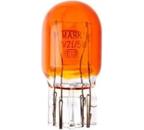 Автомобильная лампа МАЯК WY21/5W 12V 21/5W W3x16q ORANGE, уп-ка 10 шт, стоп, габариты, на иномарки 61215бцORANGE/10