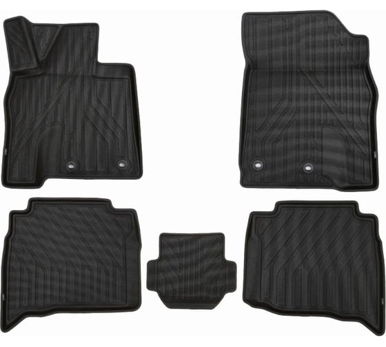 Коврики в салон Element KVEST 3D LEXUS LX, 2015-, 5 шт. KVESTLEX00002K1