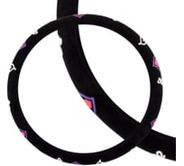Оплетка SKYWAY Glamour-4 M Черная вельвет S01106001