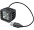 Светодиодная фара Aurora ALO-2-P23H1 30w 12-24V Белый+желтый свет дальний 0377 1