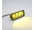 Светодиодная фара Aurora ALO-D6-6-P23H1 45W Белый + Жёлтый свет 0384 3