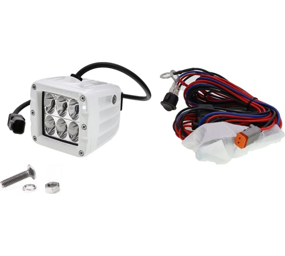 Светодиодная фара Aurora ALO-M-2-D1J 9V-36V 2800Lm 30W 2.0A БЛИЖНИЙ СВЕТ (белый свет) Flood 12398