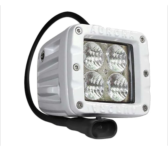 Светодиодная фара Aurora ALO-M-2-E4T 9V-36V 3200Lm 40W 2.7A БЛИЖНИЙ СВЕТ (белый свет) Flood 12396