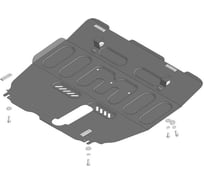 Защита стальная MOTODOR 2 мм Д, КПП Changan CS75 Plus 77211