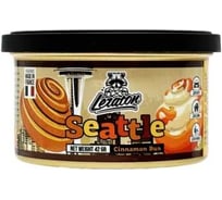 Ароматизатор для автомобиля LERATON Seattle Cinnamon Bun/Булочка с корицей, в банке PS-043.606