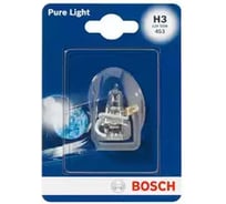 Автолампа Bosch H3 12V 55W стандарт 1шт блистерная упаковка 1987301006