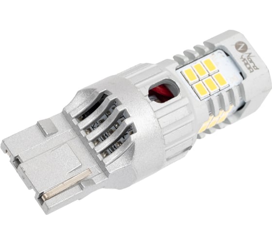 Cветодиод NORD YADA 9-18V W21W WY21W 7440/7443-3020-24SMD 2.05 A, 1750 Lm, 24 W, с обманкой, белый TM 909312