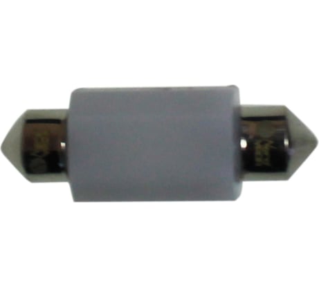 Cветодиод NORD YADA 12-24V Т1136mm C5W-3030-2SMD, 185 mA, 185 Lm, 1.8 W, керамика с обманкой, белый, 36 mm TM 909316