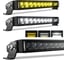 Светодиодная фара Aurora ALO-S6-40-R5H1 300W/300W 12800LM 9-36V IP68 Белый/желтый свет, с переключением 0382 8