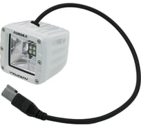 Светодиодная фара Aurora ALO-M-2-E12T 40W 9V-36V 3200Lm 2.7A Рабочий свет белый свет (Scene ligh) корпус белый 0375