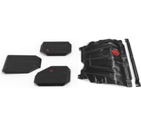 Защита картера и КПП АвтоБроня топливного бака и редуктора для Haval Jolion 2021-н.в. K111.09431.1