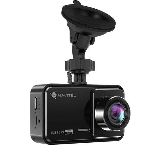Автомобильный видеорегистратор NAVITEL R385 2K (2560x1440) с GPS R385 GPS 1