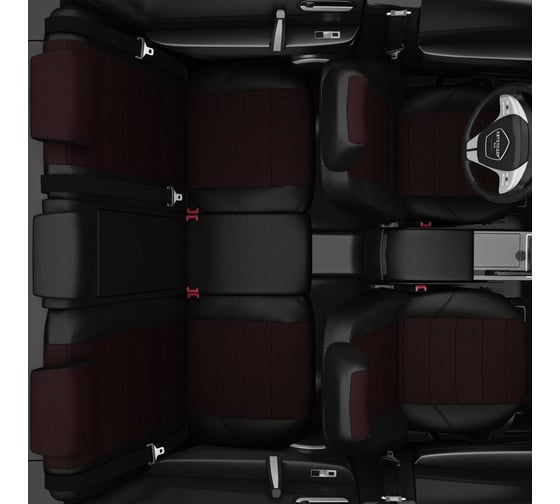 Чехлы AVTOLIDER1 Chevrolet Niva с 2014-2016 джип Задние спинка и сиденье 40 на 60 CH03-0902-KK6