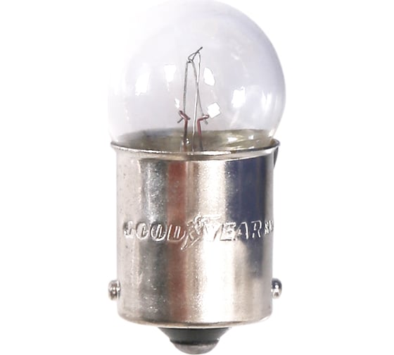 Автомобильная лампа накаливания Goodyear R10W 24V 10W BA15s блистер: к-т 2шт. GY012411