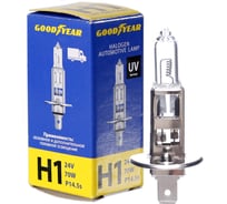 Автомобильная галогенная лампа Goodyear Н1 24V 70W P14,5s GY011240