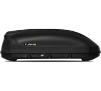 Аэродинамический бокс-багажник на крышу PT Group Black Turino Compact двустороннее открывание UNI-XX-441402.33