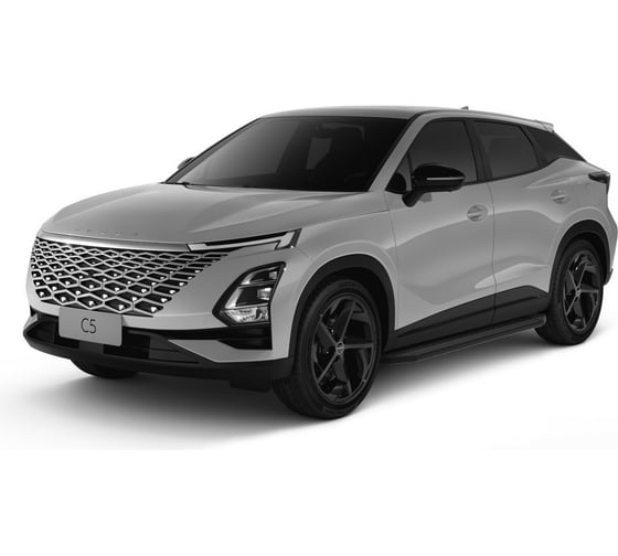 Пороги на автомобиль "Premium-Black" для Omoda C5 2022-н.в., Rival A173ALB.0908.1
