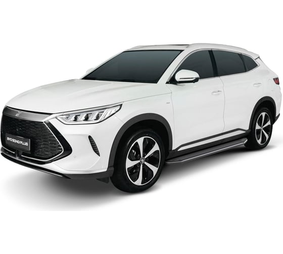 Пороги на автомобиль Rival "Premium" для BYD Song Plus I рест. 2023-н.в. A180ALP.0701.1