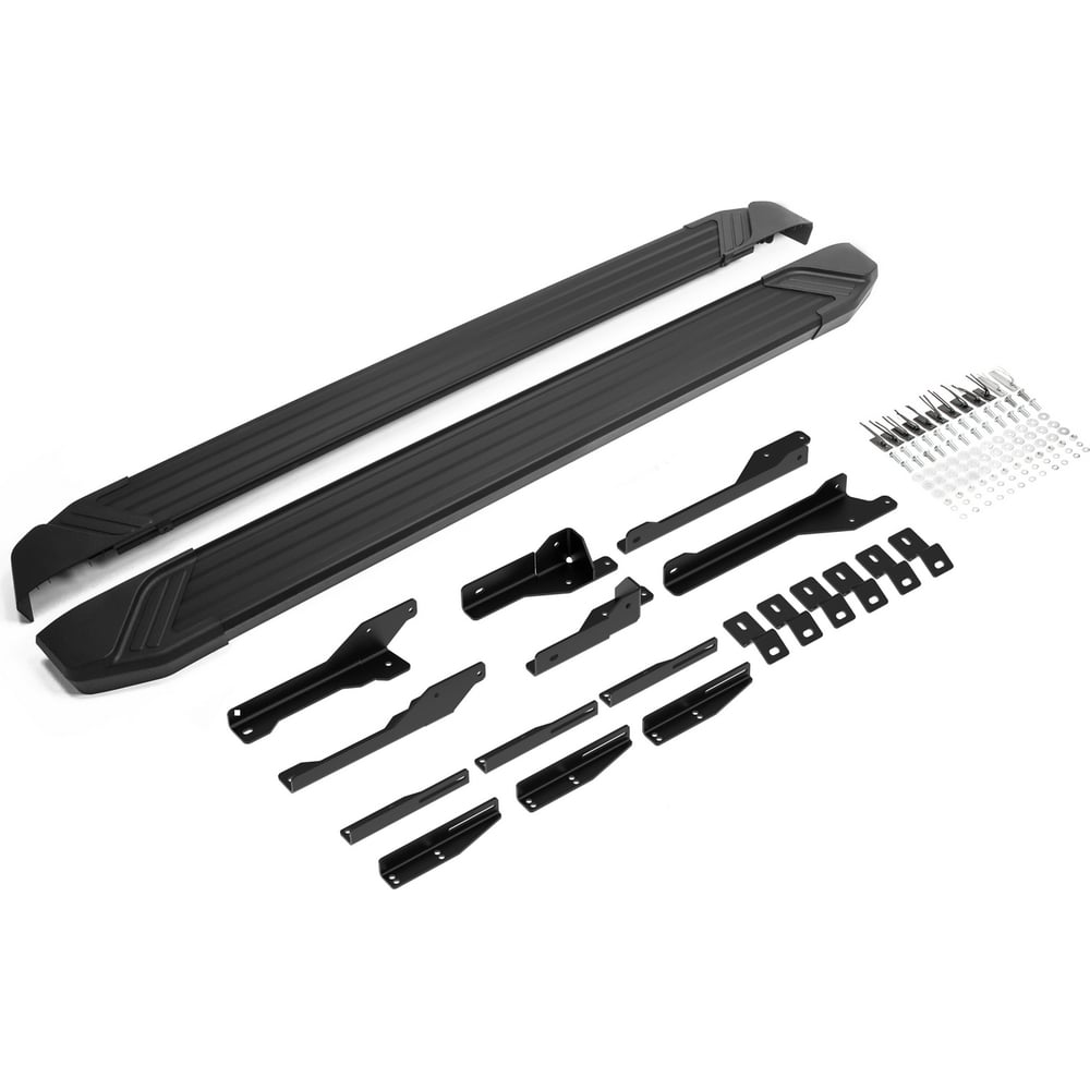 Пороги на автомобиль Rival \"Black\" для Exeed VX I 2020-н.в. F193ALB ...