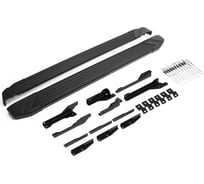 Пороги на автомобиль Rival "Black" для Exeed VX I 2020-н.в. F193ALB.0906.1