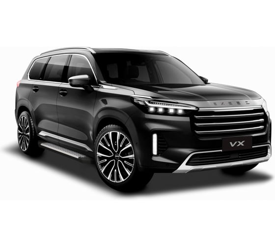 Пороги на автомобиль Rival "Bmw-Style круг" для Exeed VX I 2020-н.в. D193AL.0906.1