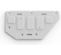 Защита коммутации АКБ + комплект крепежа Rival Алюминий, Voyah Dream 2023-, V1.5PHEV, АКПП, 4WD. 333.9306.1