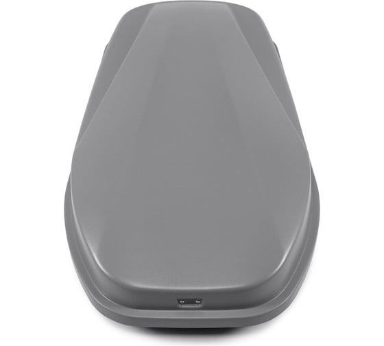 Автобокс MaxBox PRO 380 Компакт Плюс с замком, серый, 159x79x43 см, одностороннее открывание, багажный бокс на крышу MBP-380L-S