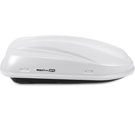 Автобокс MaxBox PRO 380 Компакт Плюс с замком, белый, 159x79x43 см, одностороннее открывание, багажный бокс на крышу MBP-380L-W 1