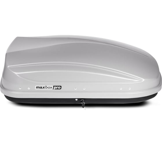 Автобокс MaxBox PRO 430 малый, серый, 136x96x42 см, двустороннее открывание, багажный бокс на крышу MBP-430-S 1