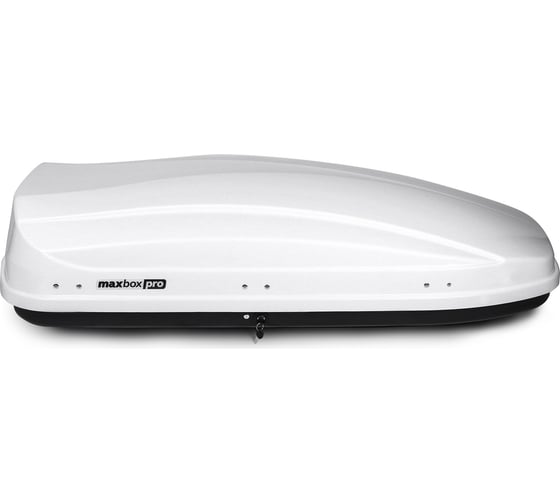 Автобокс MaxBox PRO 460 средний, белый, 175x84x42 см, двустороннее открывание, багажный бокс на крышу MBP-460-W 1