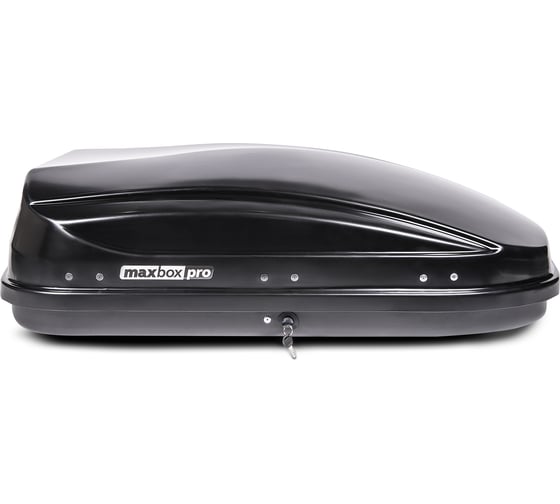 Автобокс MaxBox PRO 430 малый, черный глянцевый, 136x96x42 см, двустороннее открывание, багажный бокс на крышу MBP-430-BG 1