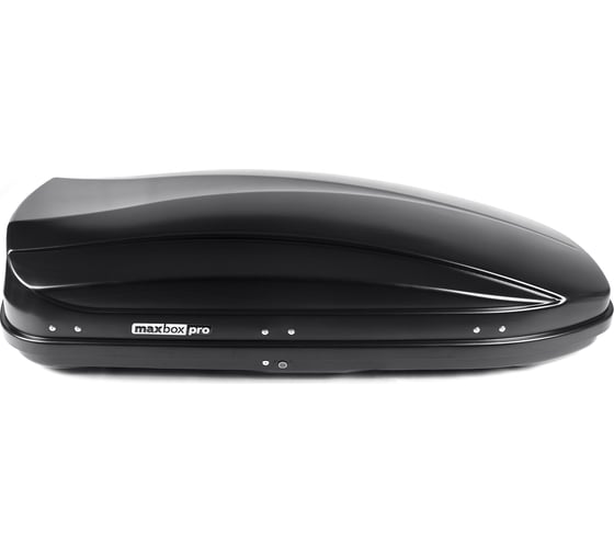 Автобокс MaxBox PRO 460 средний черный карбон 175x84x42 см двустороннее открывание багажный бокс на крышу MBP-460-BCAR