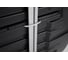 Автобокс MaxBox PRO 380 Компакт Плюс с замком, черный, 159x79x43 см, одностороннее открывание, багажный бокс на крышу MBP-380L-B 12