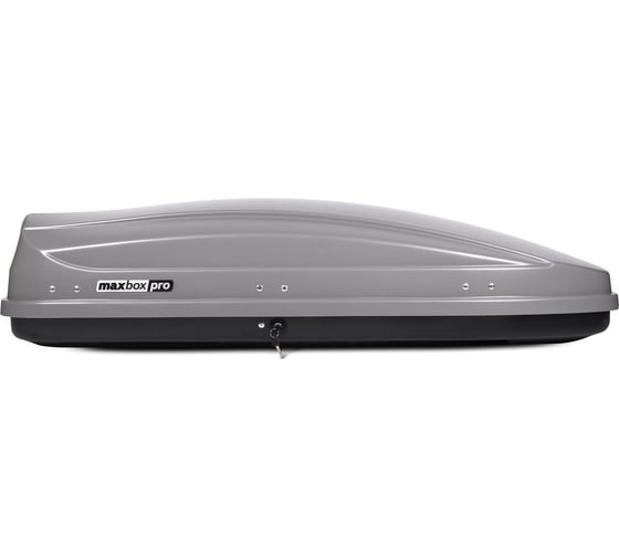 Автобокс MaxBox PRO 460 средний серый 175x84x42 см двустороннее открывание багажный бокс на крышу MBP-460-S 1
