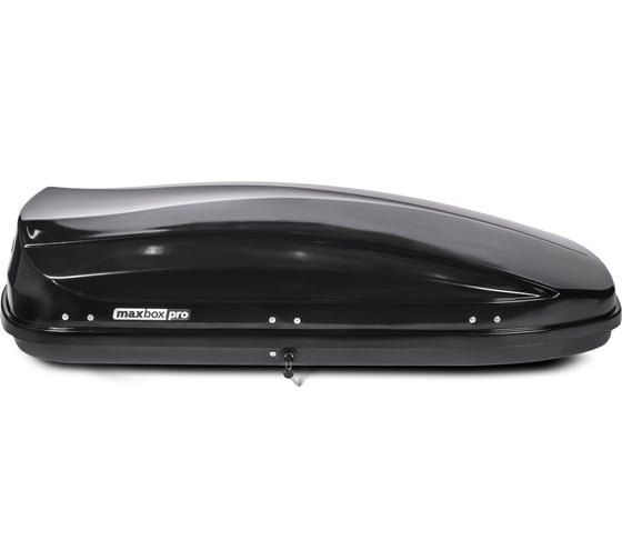 Автобокс MaxBox PRO 460 средний, черный глянцевый металлик, 175x84x42 см, двустороннее открывание, багажный бокс на крышу MBP-460-BG 1