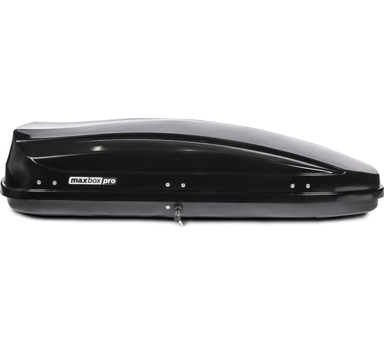 Автобокс MaxBox PRO 460 средний, черный глянцевый металлик, 175x84x42 см, двустороннее открывание, багажный бокс на крышу MBP-460-BG
