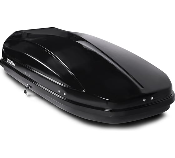 Автобокс MaxBox PRO 460 средний, черный глянцевый металлик, 175x84x42 см, двустороннее открывание, багажный бокс на крышу MBP-460-BG