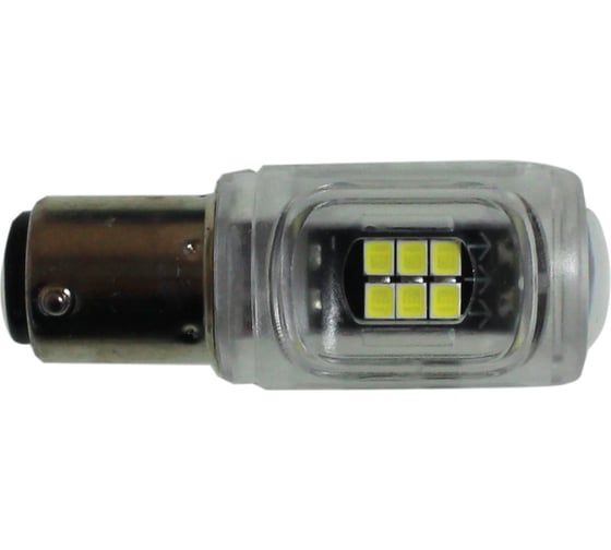 Светодиод Nord-Yada 12V BAY15D P21/5W 1157-2835-16SMD 320mA 420Lm 3.8W Strobe белый 909287 1