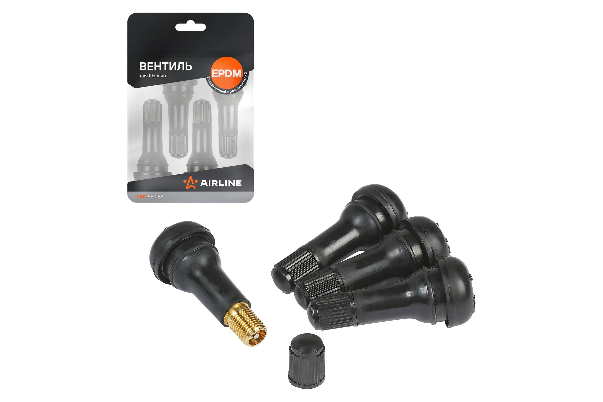 Вентильдляб/кшинAIRLINETR413PRO,EPDMрезина,4шт.ATRV413EPDM-01